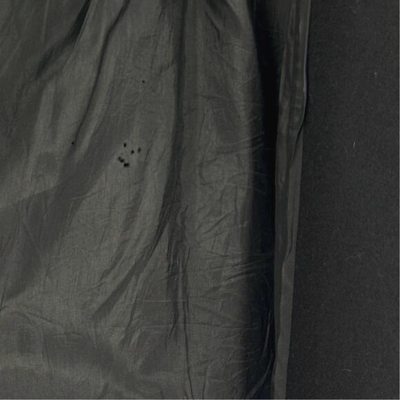 J Crew Black Wool Lady Day Coat Long Fit & Flare Pleated A-Line Topcoat Size 8 M - Picture 9 of 9